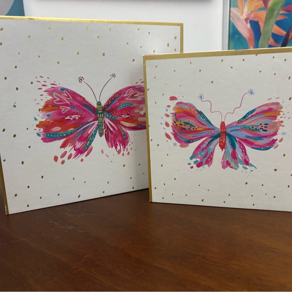 Colorful Butterfly Decorative Box - Picture 2 of 10
